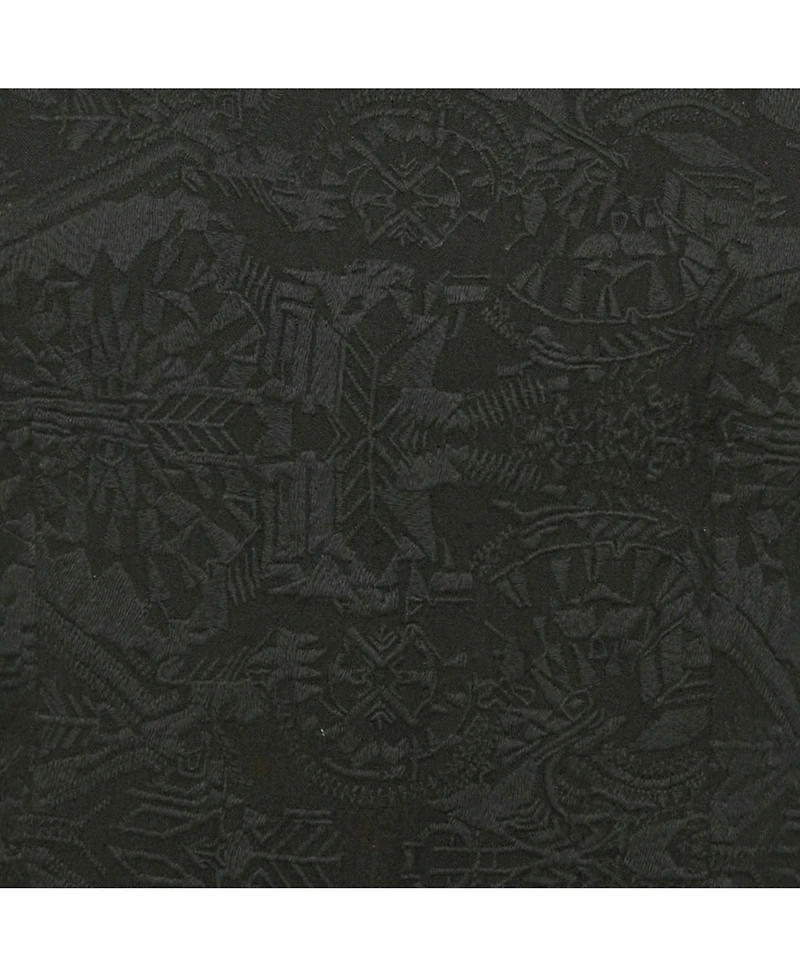 Pre-Owned Balmain Women's Black Jacquard Mini Dress