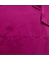 Pre-Owned Stella Mccartney Women's Burgundy Pink Satin One Shoulder Mini Dress