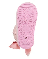 Bebe Girls' Toddler 5T-10T Bow Detail Winter Boots