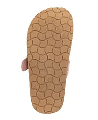 Bebe Girls' 1-13 Buckled Details Slip-On Shimmer Clogs