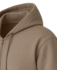 Blue Ice Men's Super Heavyweight Fleece Lined Full-Zip Hoodie