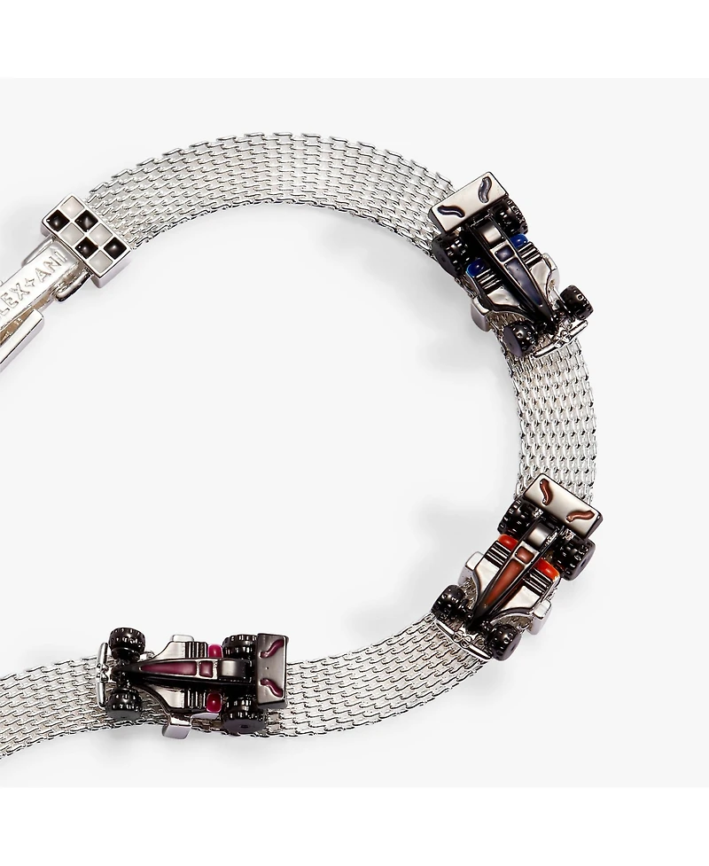 Hot Wheels Moveable Racecar Mesh Bracelet