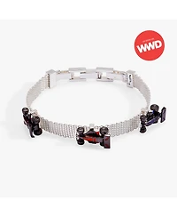 Hot Wheels Moveable Racecar Mesh Bracelet