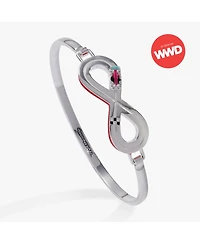 Alex and Ani Hot Wheels Figure 8 Racecar Tension Bangle Bracelet