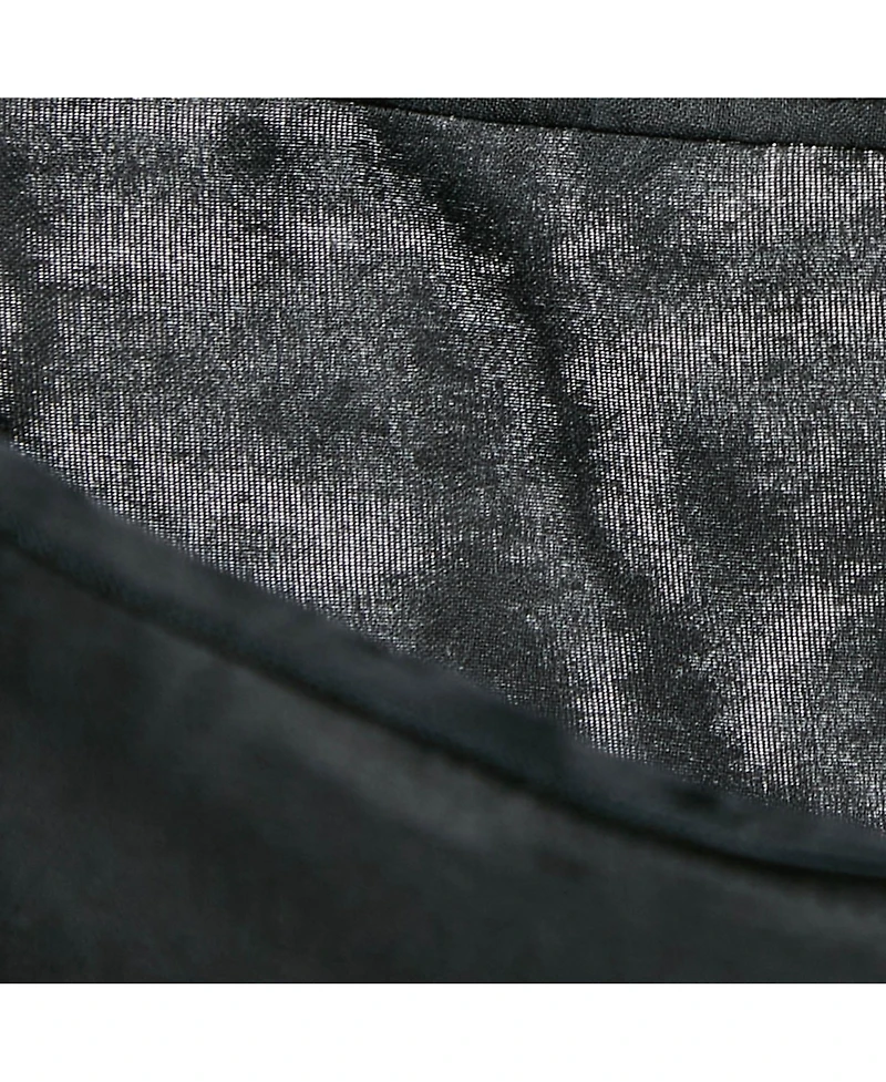 Pre-Owned Dolce & Gabbana Women's Black Crepe Pleated Mini Skirt