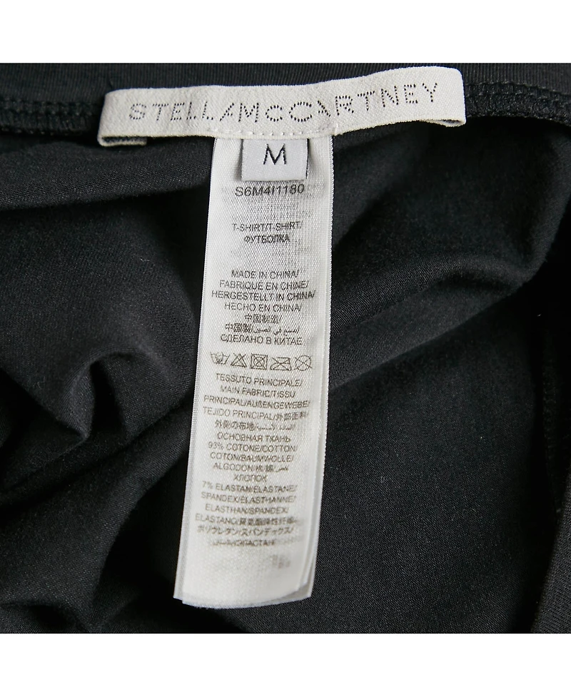 Pre-Owned Stella Mccartney Women's Logo Band Jersey T-Shirt