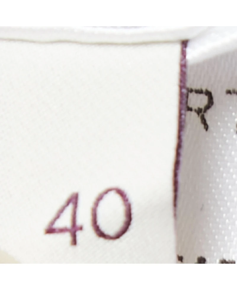 Pre-Owned Stella Mccartney Women's Black Patterned Crepe Ruffle Trimmed Skirt