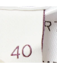 Pre-Owned Stella Mccartney Women's Black Patterned Crepe Ruffle Trimmed Skirt