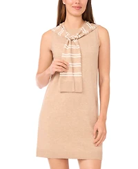 Msk Women's Cardigan Overlay Short Sweater Dress