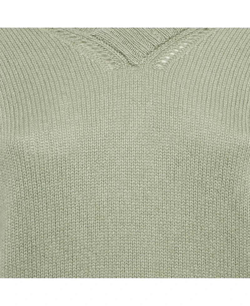 Pre-Owned Burberry Women's Prorsum Green Cashmere Knit Sweater