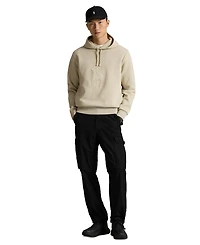 Polo Ralph Lauren Men's Leather-Pony Double-Knit Hoodie