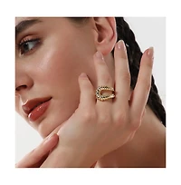 Sohi Women's The Mollusks Statement Ring