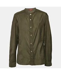 Pre-Owned Burberry Women's London Vintage Button Front Blouse