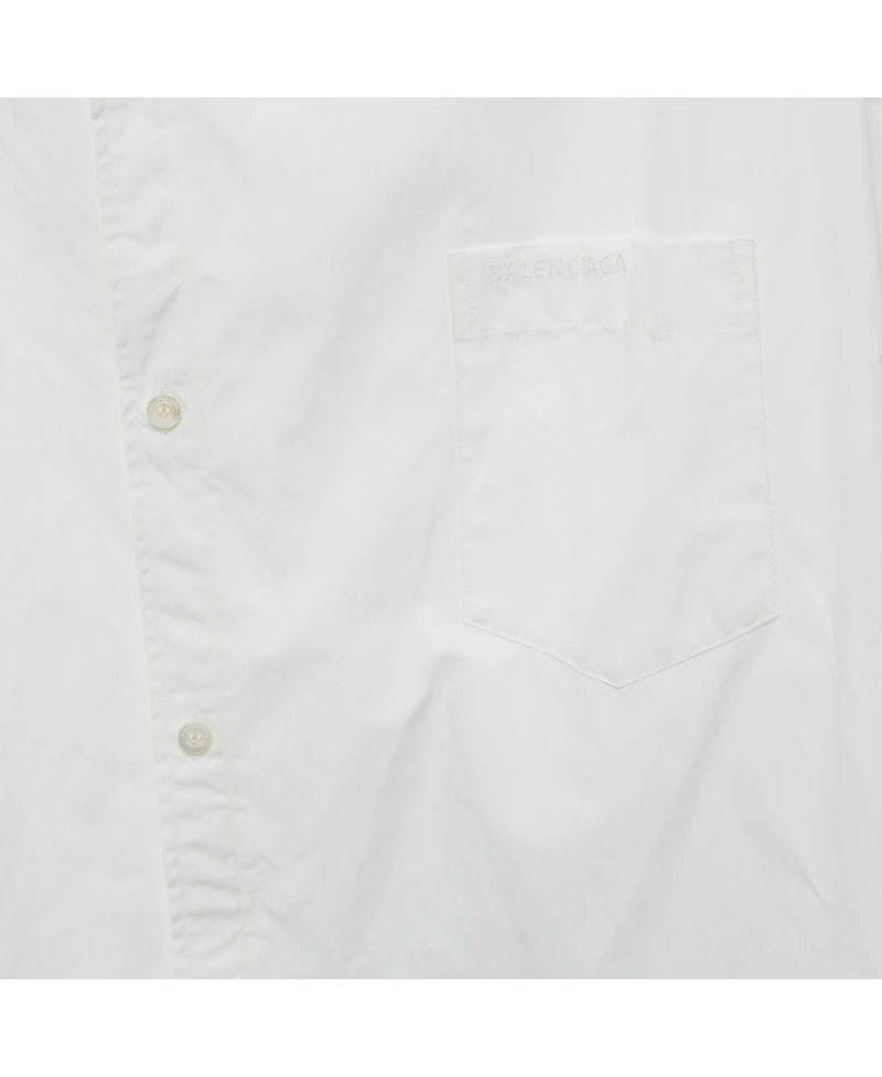 Pre-Owned Balenciaga Women's Cotton Knotted Vareuse Shirt