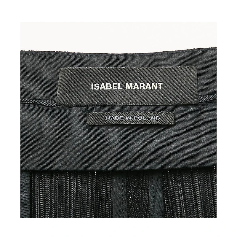 Pre-Owned Isabel Marant Women's Black Lurex Trousers
