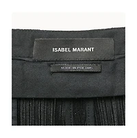 Pre-Owned Isabel Marant Women's Black Lurex Trousers