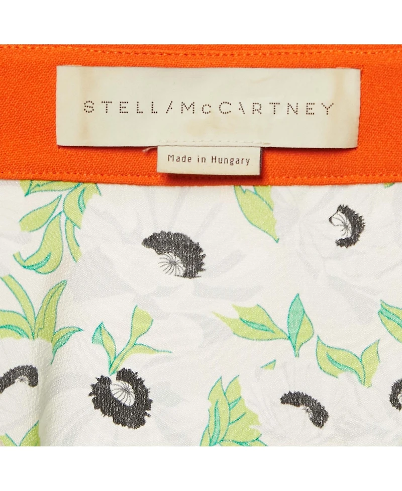 Pre-Owned Stella Mccartney Women's Black Crepe Fringe Detail Sleeveless Top