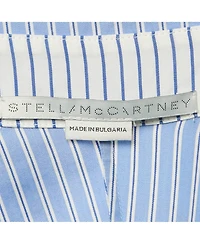 Pre-Owned Stella Mccartney Women's Stripe Cotton Asymmetric Shirt