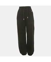 Pre-Owned Off-White Women's Logo Embroidered Cotton Sweatpants