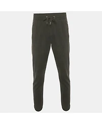 Pre-Owned Dolce & Gabbana Women's Pinstripe Jersey Jogger Pants