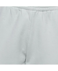 Pre-Owned Off-White Women's White Print Cotton Drawstring Straight Leg Pants