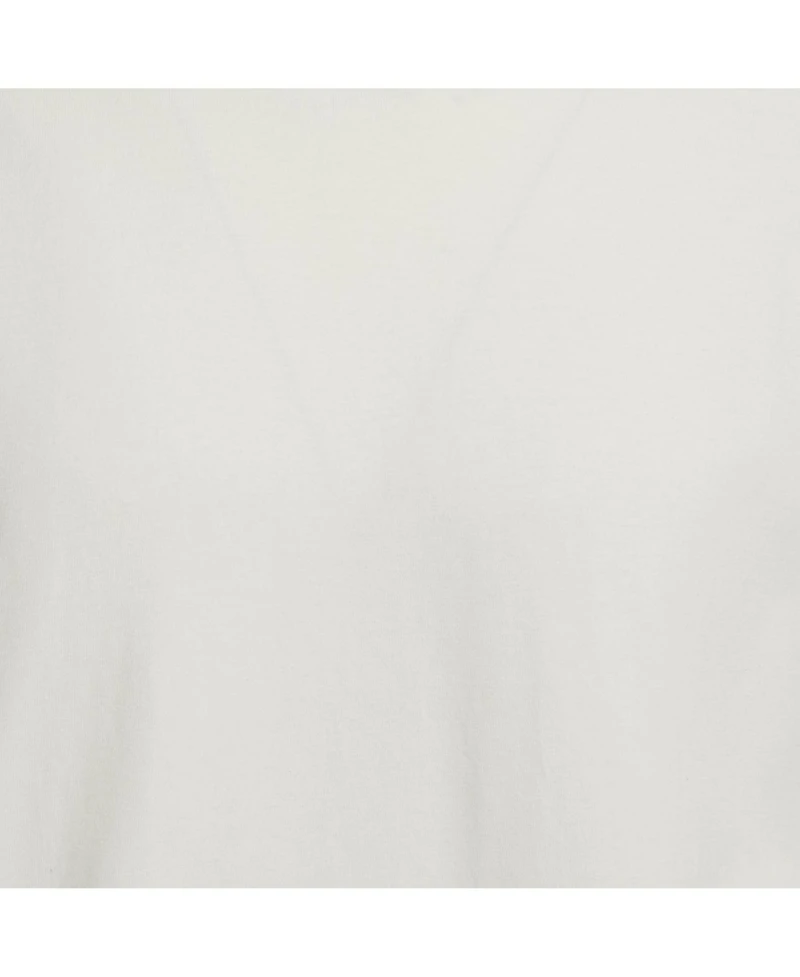 Pre-Owned Balenciaga Men's White Logo Embellished Cotton T-Shirt