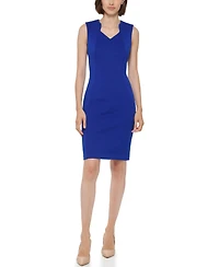Calvin Klein Women's V-Neck Short Dress