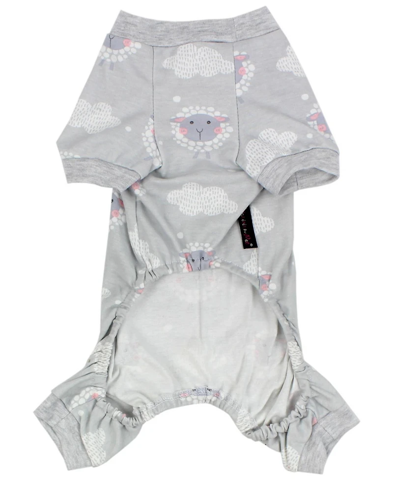 Parisian Pet Grey Sheep Pajama