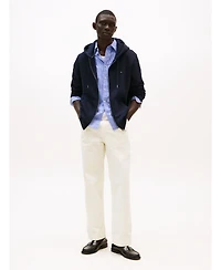 Tommy Hilfiger Men's Long Sleeve Zip-Front Flag Logo Hoodie