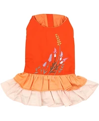 Parisian Pet Dress Color Block Garden