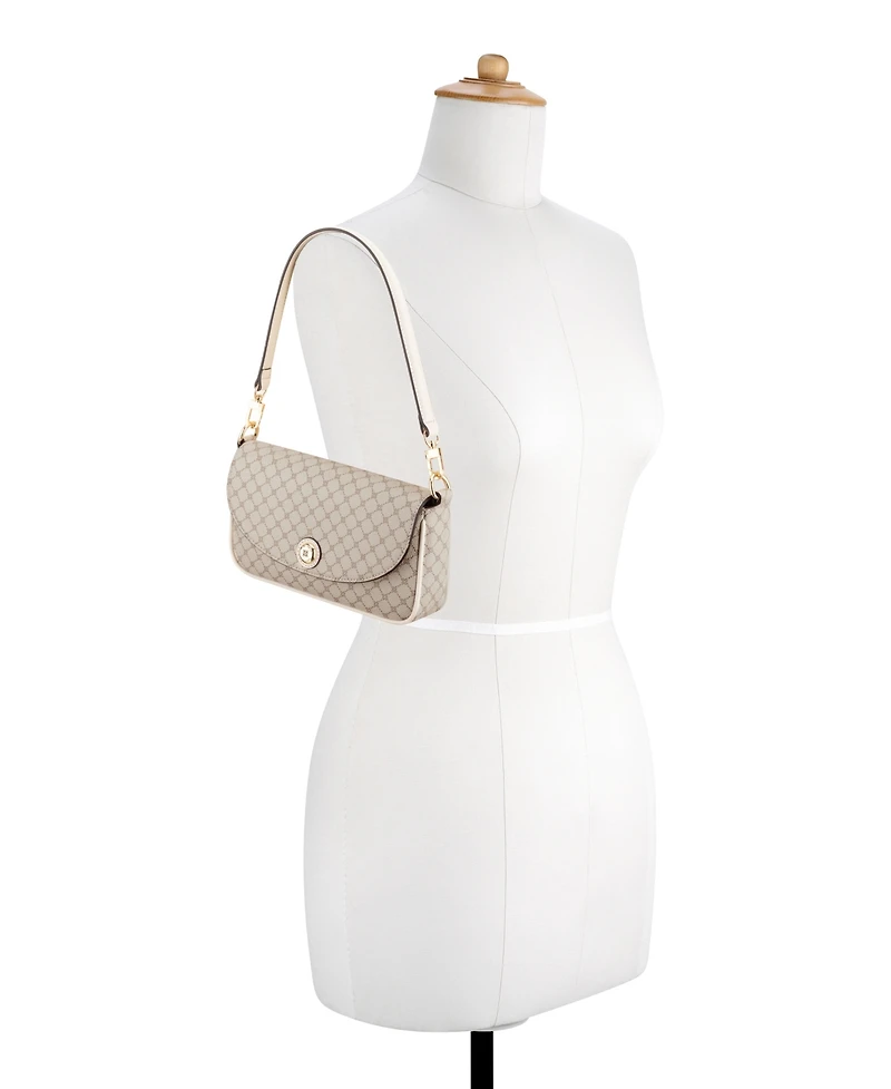 Nine West Women's Rigina Flap Shoulder Crossbody Bag