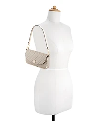 Nine West Women's Rigina Flap Shoulder Crossbody Bag