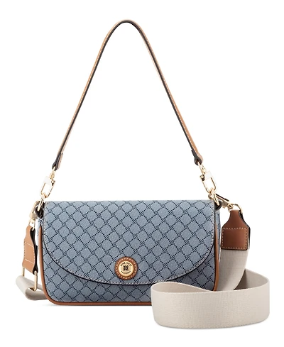 Nine West Women's Rigina Flap Shoulder Crossbody Bag