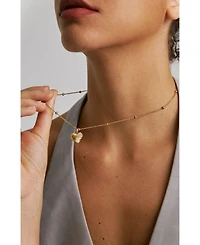 Retro Chic Shell Love Necklace