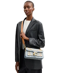 Coach Crystal Denim Tabby Small Shoulder Bag