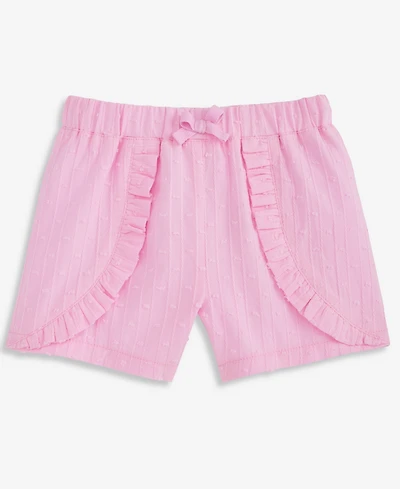 First Impressions Baby Girls Clip-Dot Cotton Shorts, Exclusively at Macy's