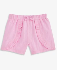 First Impressions Baby Girls Clip-Dot Cotton Shorts, Exclusively at Macy's