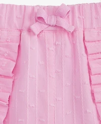 First Impressions Baby Girls Clip-Dot Cotton Shorts, Exclusively at Macy's