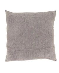 Saro Lifestyle Embroidered Sunflower Down Filled Decorative Pillow, 20" x 20"