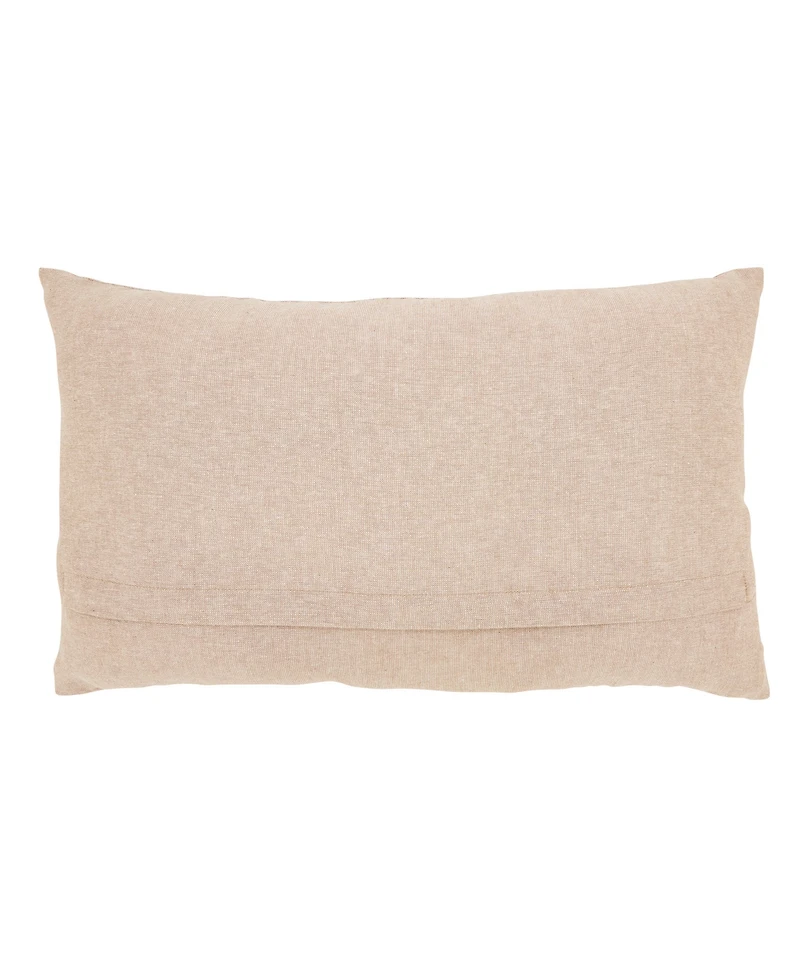 Saro Lifestyle Golden Grove Leaf Down Filled Decorative Pillow