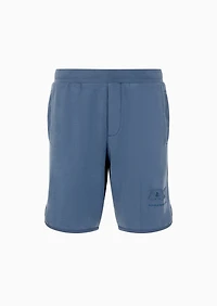 A|X Armani Exchange Men's Stretch Ax Logo Shorts