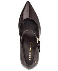 Tommy Hilfiger Women's Aveniz High Block Heel Mary Jane Pumps