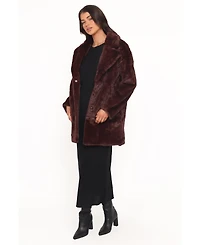 Petal and Pup Women's Meeka Faux Fur Jacket