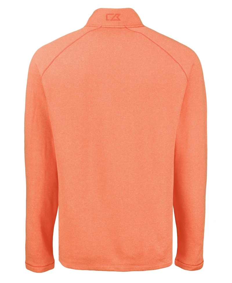 Cutter & Buck Mens Peshastin Fleece Long Sleeve Half Zip Pullover