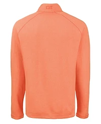 Cutter & Buck Mens Peshastin Fleece Long Sleeve Half Zip Pullover