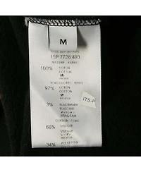 Pre-Owned Givenchy Women's Black Floral Print Cotton Sleeveless Hoodie