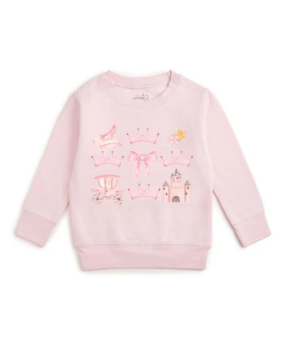 Sweet Wink Toddler Girls Princess Cutie Sweatshirt