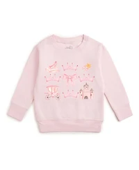 Sweet Wink Toddler Girls Princess Cutie Sweatshirt