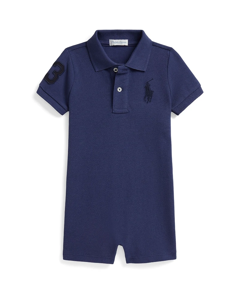 Polo Ralph Lauren Baby Boys' Two-Button Placket Shortall