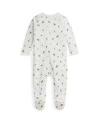 Polo Ralph Lauren Baby Boys' Nautical-Inspired Print Footed Coverall